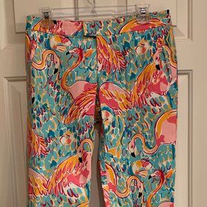 LILLY PULITZER FLAMINGO PANTS
